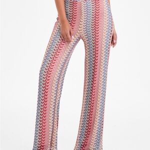 Guess Multicolor Wide Leg Pants